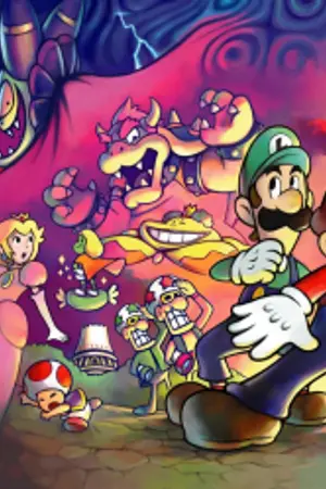 ปกนิยาย Mario&Luigi Superstar Saga
