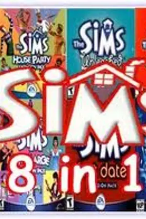 ปกนิยาย The Sims 1 สูตรและทริปการเล่น