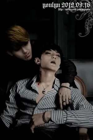 ปกนิยาย fic exo(kristao)  oh.sorryโทษทีผมมีสามีเป็นเเวมไพร์