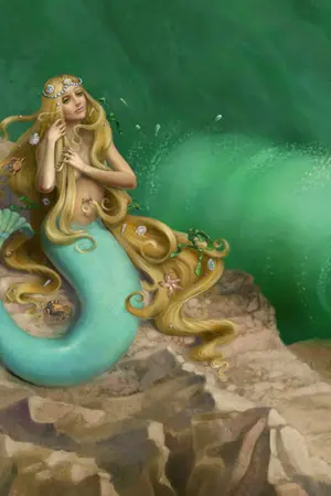 ปกนิยาย ตำนานนางเงือก