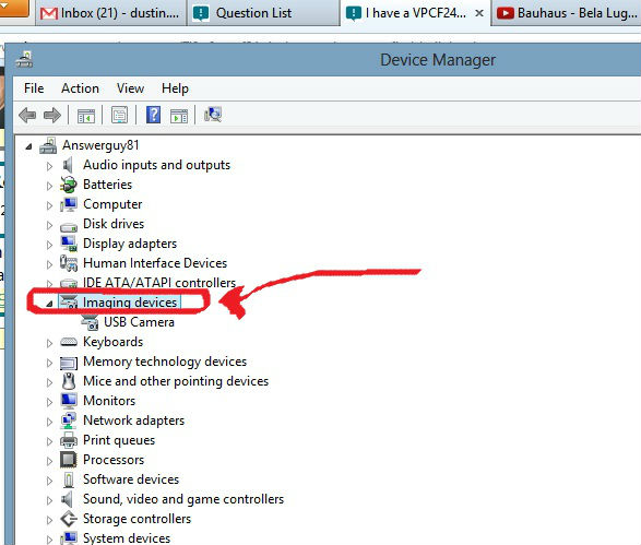 เข้าไปใน Device Manager แล้วก็ไม่เจอ imaging device[win8] ต้องติดตั้ง ...