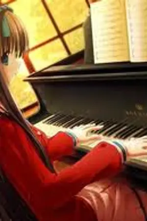 ปกนิยาย 7เดือน 7วัน บรรเลงเปียโนรัก