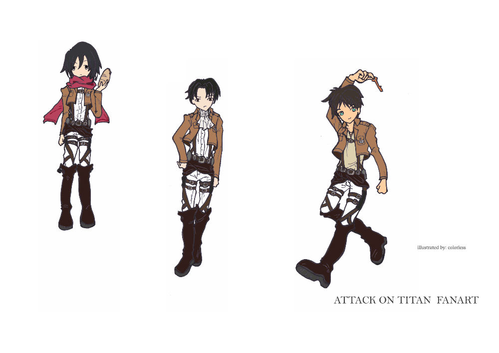 สรุป! [ SGK - SNK ] เหล่าตัวละคร attack on titan | Dek-D.com