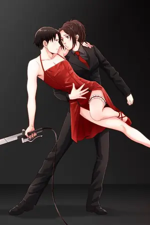 ปกนิยาย Attack on titan ฮันซี่ x รีไวล์ ฟิค