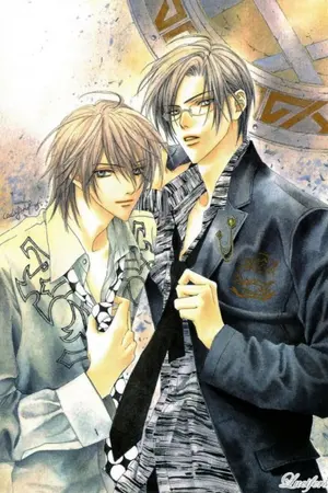 ปกนิยาย yaoi หัวใจสีฟ้าความรักสีชมพู