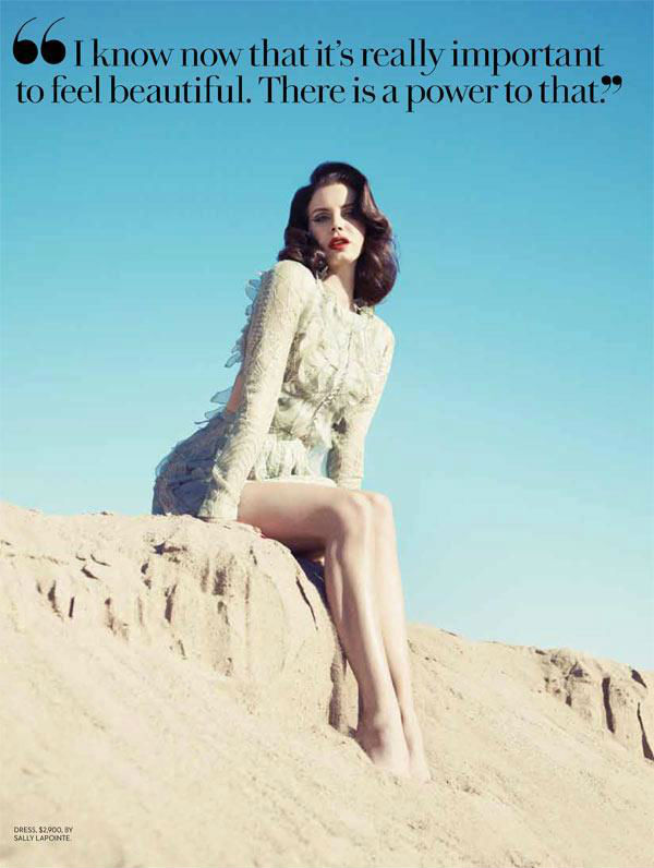 Lana Del Rey For Fashion Magazine | Dek-D.com
