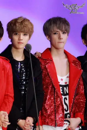 ปกนิยาย [Fic exo] ✖ ความรัก(ลับ)ของซูเปอร์สตาร์ ✖ 「HunHan ft. Kai 」