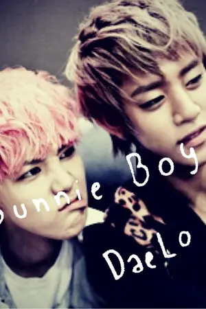 ปกนิยาย Bunnie  Boy โอเค..ผมรักพี่  ( b.a.p daelo bangchan jaeup )