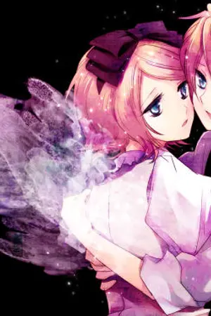 ปกนิยาย fic vocaloid (Rin & Len) เรื่อง รักต้องห้ามของนางฟ้าหลงทาง