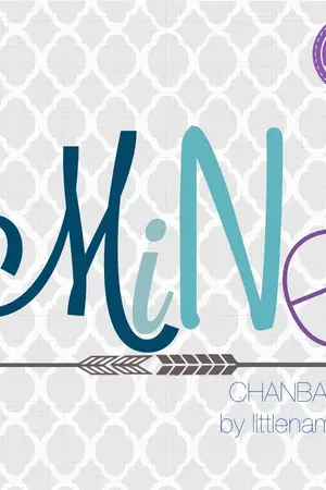 ปกนิยาย MINE" II ( FIC EXO CHANBAEK )