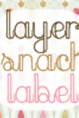 ปกนิยาย Layer Snack Label ;)