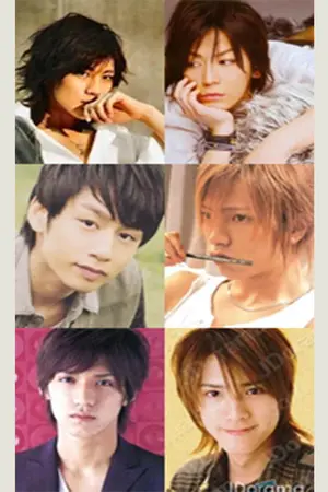 ปกนิยาย [FIC JR] Host of Heart [Akame,Yuichi x Yamapi,Ryo x Hiroki]