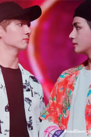 ปกนิยาย [FIC BTS] Escape me if you can #ฟิคหนีรักกุกวี KookV YoonMin NamJin