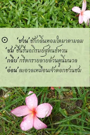 ปกนิยาย โคลง ฉันท์ กาพย์ กลอน