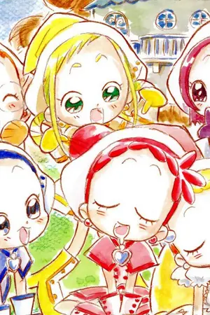 ปกนิยาย Ojamajo Doremi The Serise ตอน..มังกรดำปรากฎ