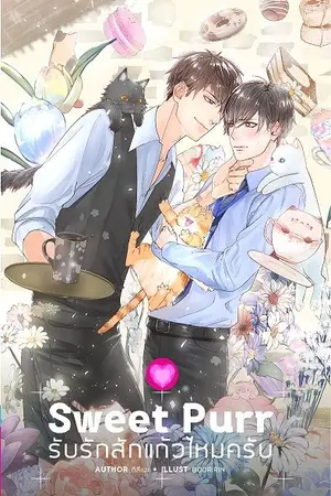 ปกนิยาย Sweet Purr รับรักสักแก้วไหมครับ