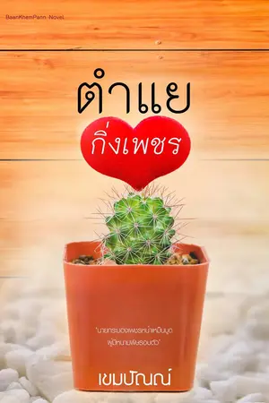 ปกนิยาย ตำแยกิ่งเพชร (รีอัพ-รูปเล่มหนังสือ)