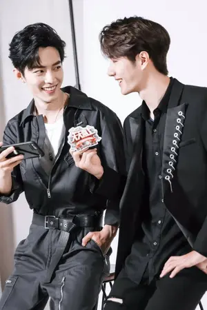 ปกนิยาย [Fic ป๋อxจ้าน] ก็รุ่นพี่น่ารัก จะไม่ให้ผมรักได้ยังไง (จบแล้ว)