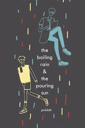 ปกนิยาย (gyuwoo) the boiling rain & the pouring sun