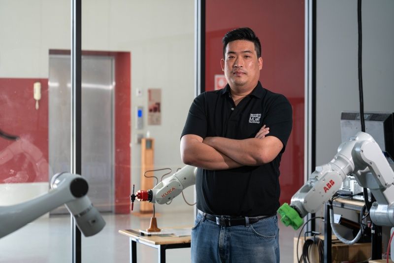 อาจารย์ตั้ว หรือ ผศ.ดร.ภานวีย์ โภไคยอุดม อธิการบดีมหาวิทยาลัยเทคโนโลยีมหานคร