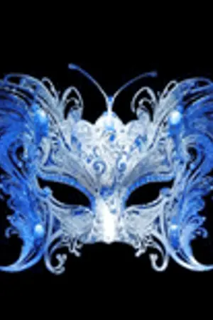 ปกนิยาย เงารักสีน้ำเงิน