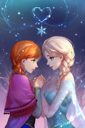 ปกนิยาย Elsa & Anna FROZEN Real LOVE [Yuri]