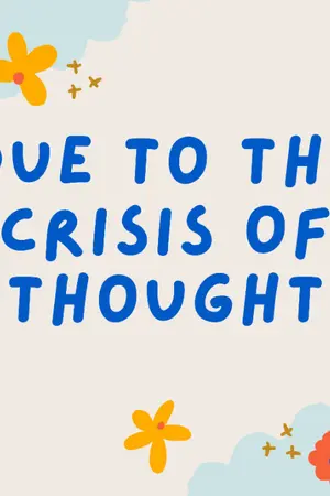 ปกนิยาย เนื่องจากเกิดเหตุวิกฤตในความคิด