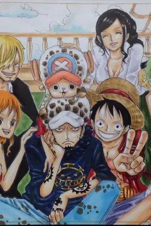 ปกนิยาย au fic one piece  normal lawlu zobin sanna