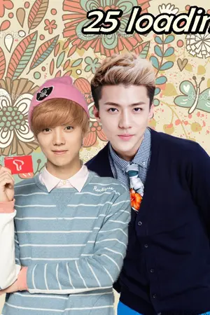 ปกนิยาย EXO :  25 loading  HUNHAN ft exo