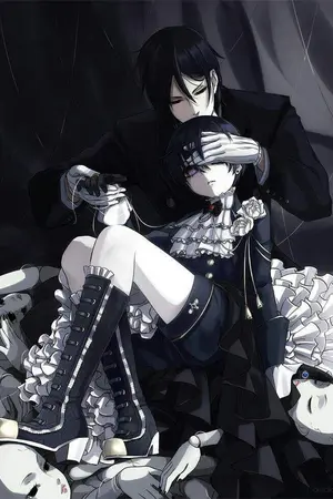 ปกนิยาย [Fic Black Butler] IN The Dark Night [Yaoi]