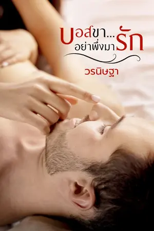 ปกนิยาย บอสขา...อย่าพึ่งมารัก
