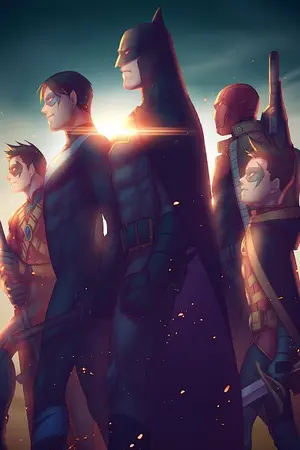 ปกนิยาย SF Dc , BatFam : You Are My Only Hero