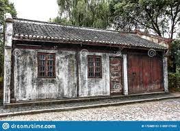 Old chinese house stock image. Image of historical, destitute - 172889151