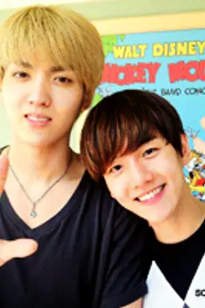 ปกนิยาย ( exo) the cheaters - krisbaek chanbaek