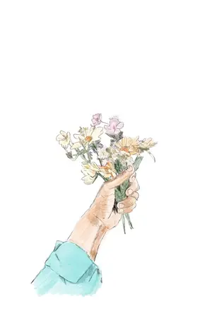 ปกนิยาย When flowers grow in my lungs