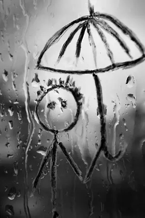 ปกนิยาย ฝนไม่ได้ตกทุกวัน : Everyday is not a rainy day.