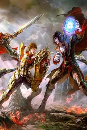 ปกนิยาย Scienca-Magica War ... สงครามจักรกลวิทยาศาสตร์และเวทมนตร์