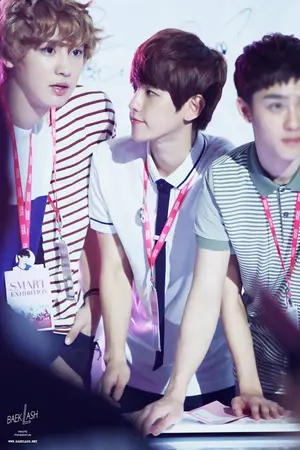 ปกนิยาย Fic EXO : I'm right behind you (Chanbaek vs. Kaibaek)