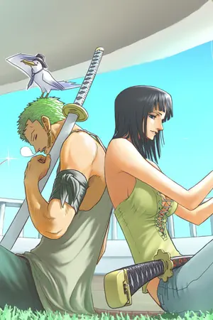 ปกนิยาย Fic OnePiece [Zoro x robin]