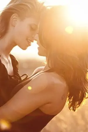 ปกนิยาย รักใสๆ หัวใจสองเรา [Yuri]