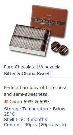 Pure Chocolate Venezuela Bitter & Ghana Sweet