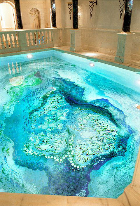 deep indoor pool