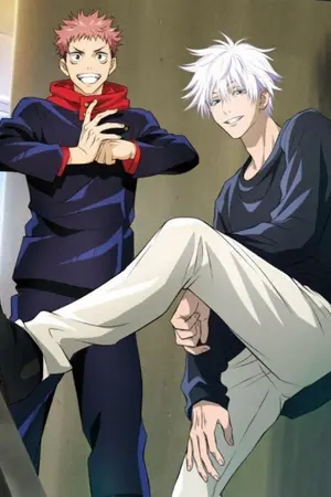 ปกนิยาย S.fic : Jujusut Kaisen : { รวมฟิคสั้น Goyuu } : Gojo Satoru x Itadori Yuji