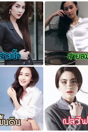 ปกนิยาย สายน้ำ สายลม พื้นดิน เปลวไฟ [BeeCris,TaewMiw,WoonsenPaula,MaiBaifern]