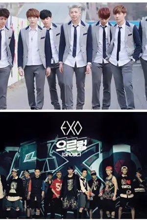 ปกนิยาย รักกวนๆฉบับก๊วนเด็กหอ [FIC EXO x BTS]