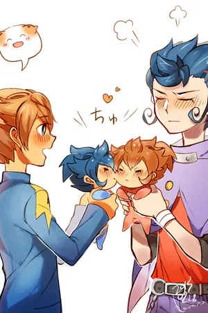 ปกนิยาย Inazuma Eleven Go Mixi Max คุณพ่อ(นักเตะ)มือใหม่ 2 !!