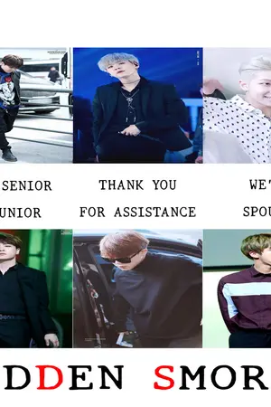 ปกนิยาย HIDDEN SMOKE #ฟิคกลุ่มควัน  [YOONMIN FT. NAMJIN KOOKV]