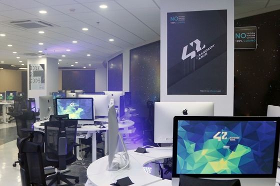 บรรยากาศห้องเรียน 42 Bangkok