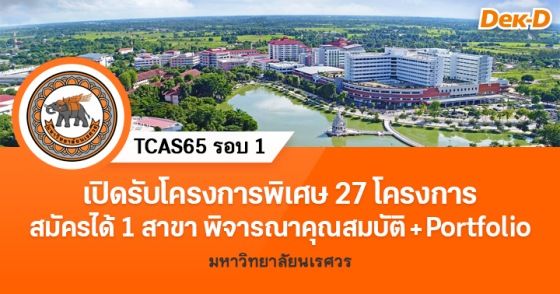 TCAS65 รอบ 1 Portfolio ม.นเรศวร