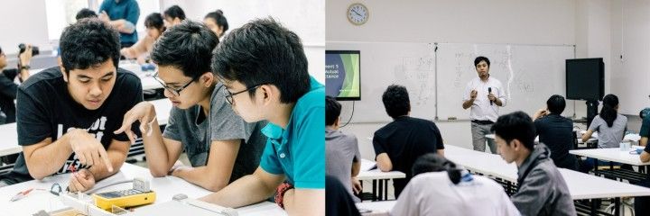 บรรยากาศห้องเรียนขนาดเล็ก